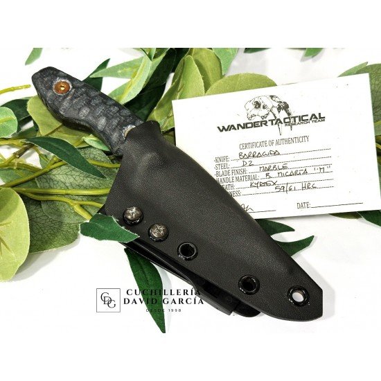 Wander Tactital Barracuda Marble Micarta Wander Tactital Barracuda Marble Micarta