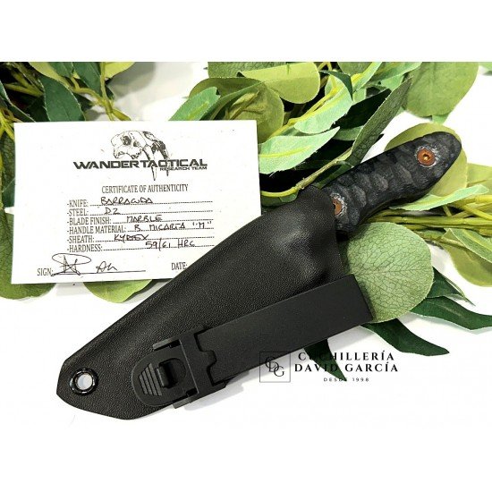 Wander Tactital Barracuda Marble Micarta Wander Tactital Barracuda Marble Micarta