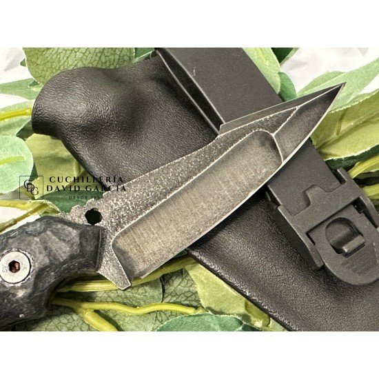 Wander Tactital Barracuda Compound Hollow Rawn Finish Micarta Wander Tactital Barracuda Compound Hollow Rawn Finish Micarta