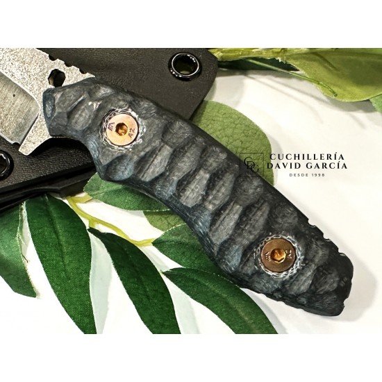 Wander Tactital Barracuda Compound Hollow Rawn Finish Micarta Wander Tactital Barracuda Compound Hollow Rawn Finish Micarta