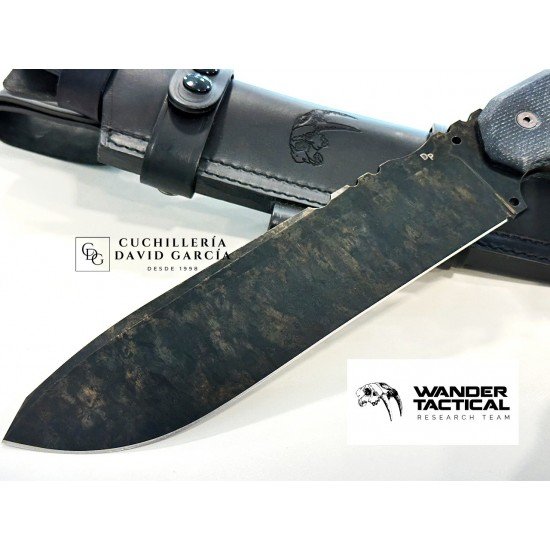 Wander Tactical  Godfather Marble Micarta