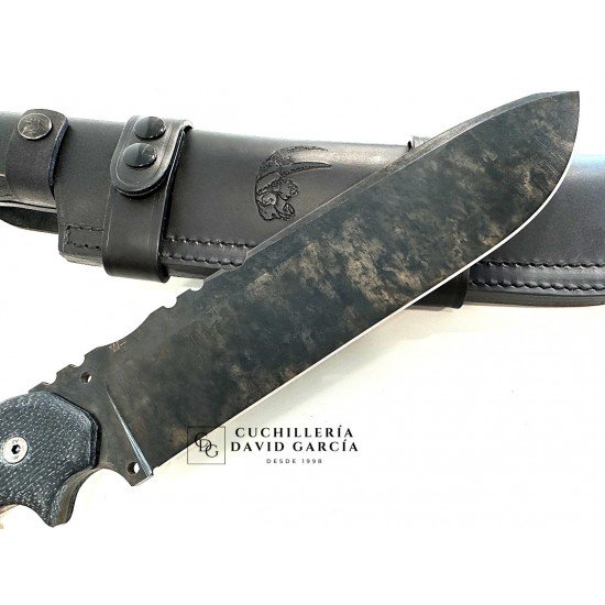 Wander Tactical  Godfather Marble Micarta