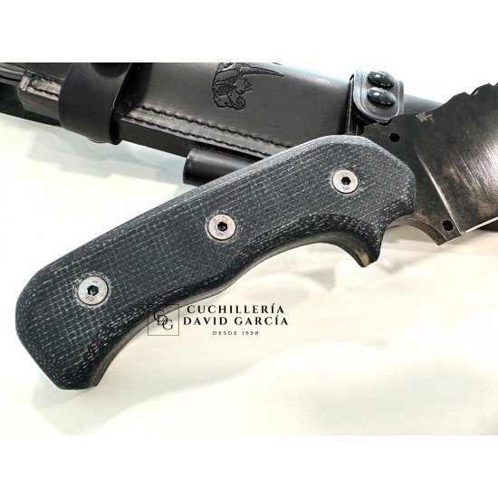 Wander Tactical  Godfather Marble Micarta