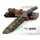 Wander Tactital Uro Saw Marble Micarta Negra Wander Tactital Uro Saw Marble Micarta Negra