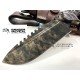 Wander Tactital Uro Saw Marble Micarta Negra Wander Tactital Uro Saw Marble Micarta Negra