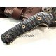 Wander Tactital Uro Saw Marble Micarta Negra Wander Tactital Uro Saw Marble Micarta Negra