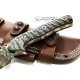 Wander Tactital Uro Saw Marble Micarta Negra Wander Tactital Uro Saw Marble Micarta Negra