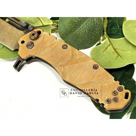 Wander Táctical Hurricane Folder 3º GEN Micarta Wander Táctical Hurricane Folder 3º GEN Micarta