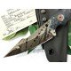 Wander Tactital Barracuda Compound Flat Black Blood Micarta Wander Tactital Barracuda Compound Flat Black Blood Micarta