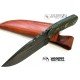 Wander Tactical Mountain Lion Raw Finish  Micarta Verde