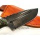 Wander Tactical Mountain Lion Raw Finish  Micarta Verde