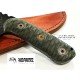 Wander Tactical Mountain Lion Raw Finish Micarta Verde Wander Tactical Mountain Lion Raw Finish Micarta Verde