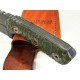 Wander Tactical Mountain Lion Raw Finish  Micarta Verde