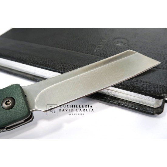 Yuki Higonokami  Acero D2 Mango G10 Verde 