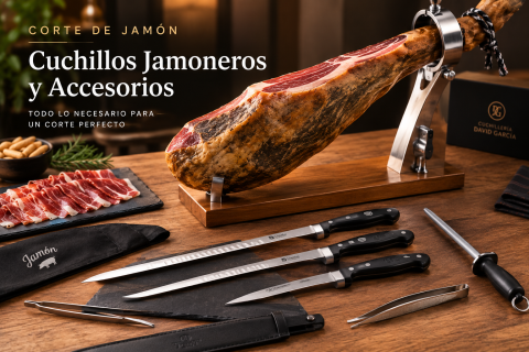 Corte de Jamón -  Cuchillos Jamoneros y Accesorios
