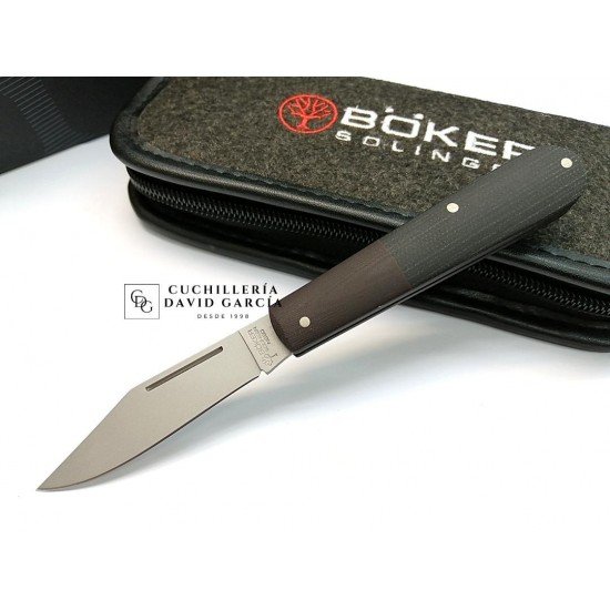 Boker Barlow Integral Canvas Micarta Negro 111943 