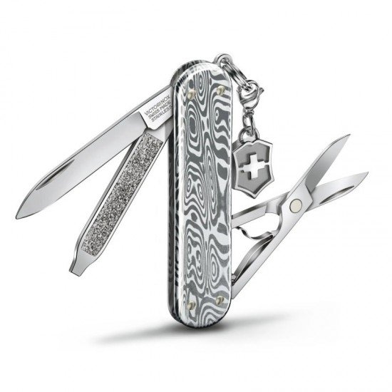 Victorinox Classic SD Brilliant Damast 0.6221.34 Victorinox Classic SD Brilliant Damast 0.6221.34