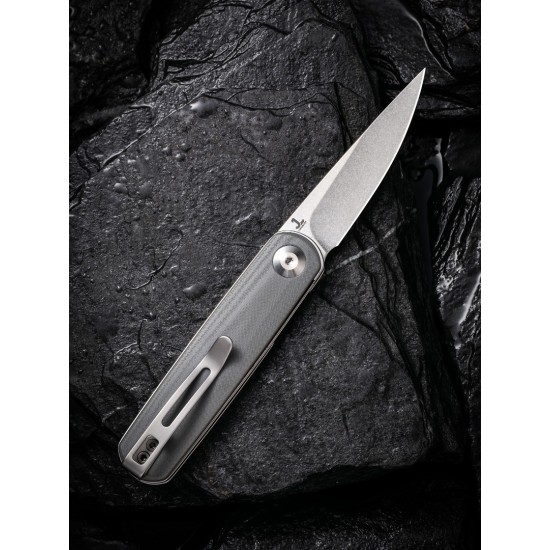 Civivi Lumi Micarta Gris Acero 14C28N C20024-2