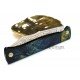 Douk-Douk® 815GMI-PAON Mango decorativo de plumaje de Pavo Real Douk-Douk® 815GMI-PAON Mango decorativo de plumaje de Pavo Real