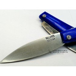 Pallarès  Navaja Comun Color Azul Acero Carbono Nº2 Pallarès  Navaja Comun Color Azul Acero Carbono Nº2