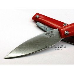 Pallarès  Navaja Comun Color Rojo Acero Carbono Nº2 Pallarès  Navaja Comun Color Rojo Acero Carbono Nº2