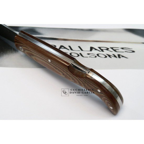 Pallarès Pedraforca Micarta Marrón Acero Inoxidable Pallarès Pedraforca Micarta Marrón Acero Inoxidable