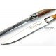 Cuchillo Mesa Joker Modelo Laguiole  Acero Inox con Mango de Olivo