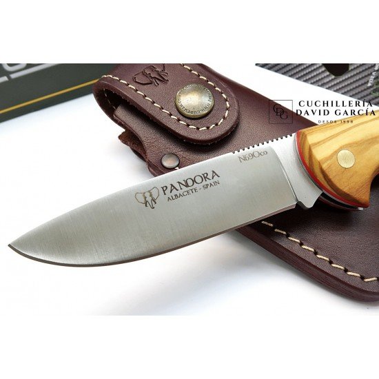 Cudeman 388-LF Pandora Acero Bohler N690CO Madera de Olivo + Funda Cudeman 388-LF Pandora Acero Bohler N690CO Madera de Olivo + Funda