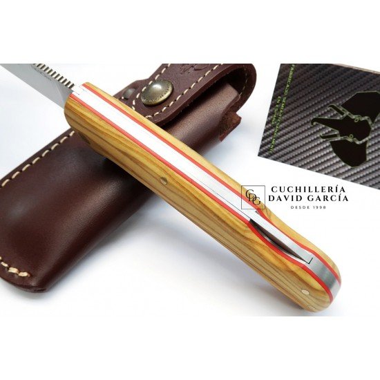 Cudeman 388-LF Pandora Acero Bohler N690CO Madera de Olivo + Funda Cudeman 388-LF Pandora Acero Bohler N690CO Madera de Olivo + Funda
