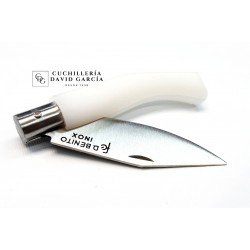 Flores Cortés Punta Mango fibra - Acero Inox 8 cm Flores Cortés Punta Mango fibra - Acero Inox 8 cm