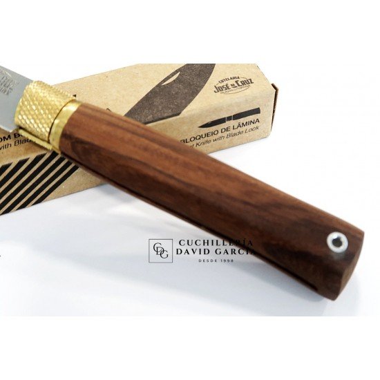 José da Cruz Merendeira Madera Palo Ferro Bloqueo Inox 8cm José da Cruz Merendeira Madera Palo Ferro Bloqueo Inox 8cm