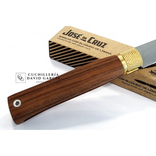 José da Cruz Merendeira Madera Palo Ferro Bloqueo Inox 8cm José da Cruz Merendeira Madera Palo Ferro Bloqueo Inox 8cm