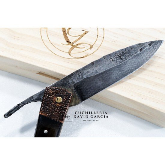RGC Bruja Negra Edición Limitada de 1 sola pieza Acero Carbono 1090 Asta de Búfalo Virol de Cobre RGC Bruja Negra Edición Limitada de 1 sola pieza Acero Carbono 1090 Asta de Búfalo Virol de Cobre