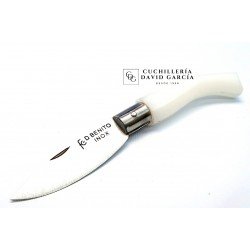 Flores Cortés Punta Mango fibra - Acero Inox 7 cm Flores Cortés Punta Mango fibra - Acero Inox 7 cm