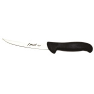 Java Cuchillo Deshuesador Hoja inyectada  curva flexible negro 15 cm
