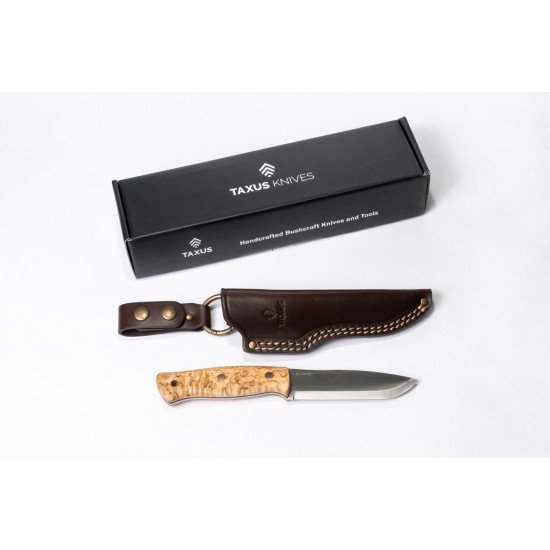 Taxus Knives Habilis Scandi Abedul Rizado Taxus Knives Habilis Scandi Abedul Rizado