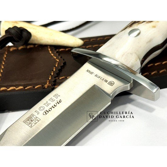 Joker Cuchillo Bowie CC96 Asta de Ciervo Joker Cuchillo Bowie CC96 Asta de Ciervo