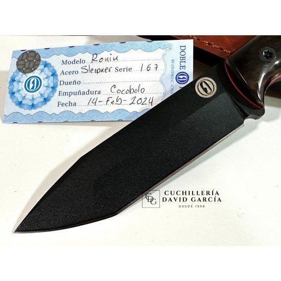 Doble O Knives Ronin Cocobolo Doble O Knives Ronin Cocobolo