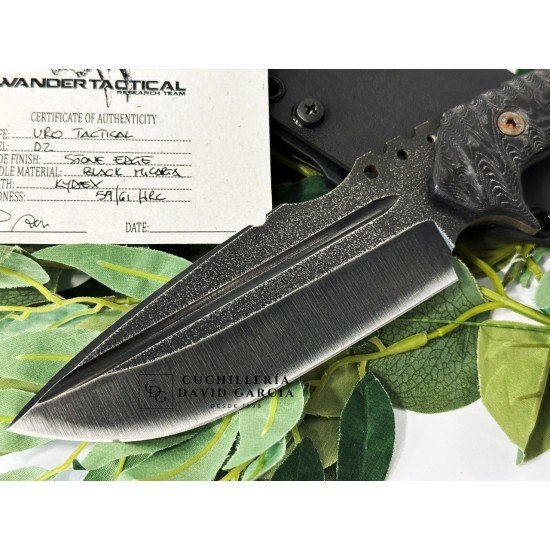 Wander Tactital Uro Tactical Stone Edge Micarta Negra Wander Tactital Uro Tactical Stone Edge Micarta Negra