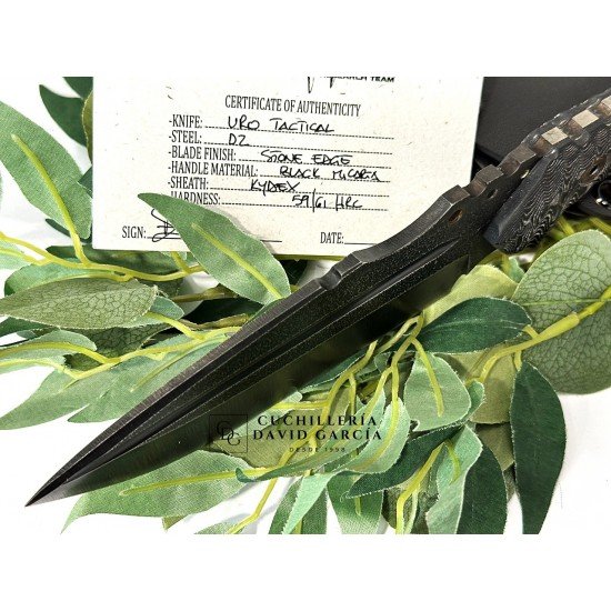 Wander Tactital Uro Tactical Stone Edge Micarta Negra Wander Tactital Uro Tactical Stone Edge Micarta Negra