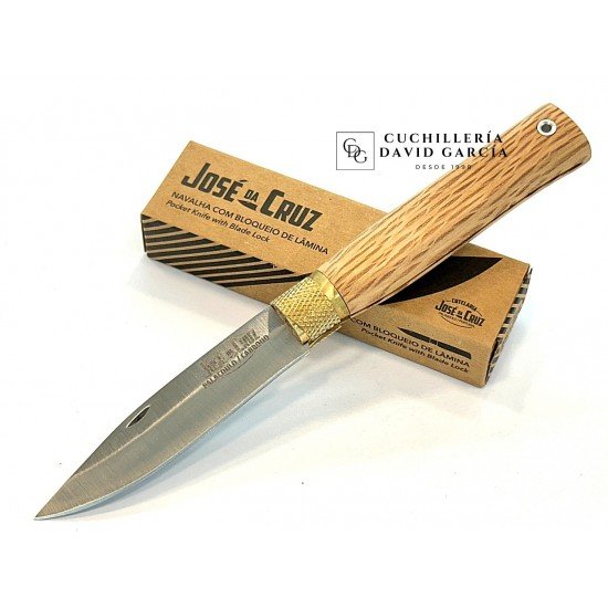 José da Cruz Merendeira Madera de Encina 8 cm Acero Carbono José da Cruz Merendeira Madera de Encina 8 cm Acero Carbono