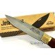 José da Cruz Merendeira Madera Palo Ferro 8 cm Acero Carbono José da Cruz Merendeira Madera Palo Ferro 8 cm Acero Carbono