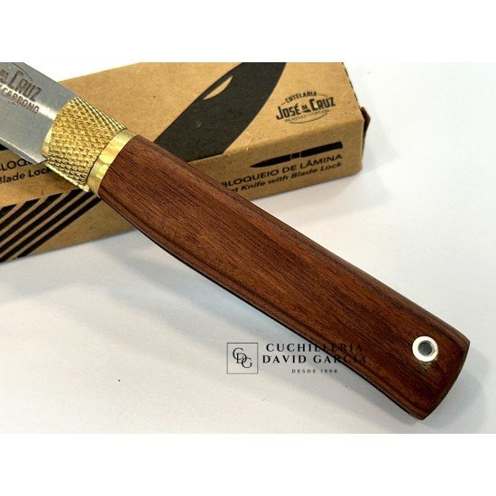 José da Cruz Merendeira Madera Palo Ferro 8 cm Acero Carbono José da Cruz Merendeira Madera Palo Ferro 8 cm Acero Carbono