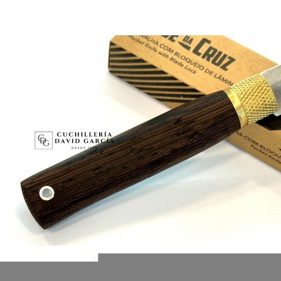 José da Cruz Merendeira Madera de Wengue 8 cm Acero Carbono José da Cruz Merendeira Madera de Wengue 8 cm Acero Carbono