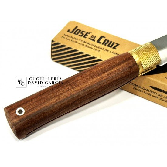 José da Cruz Merendeira Madera Palo Ferro Bloqueo Acero Carbono 8,5cm José da Cruz Merendeira Madera Palo Ferro Bloqueo Acero Carbono 8,5cm