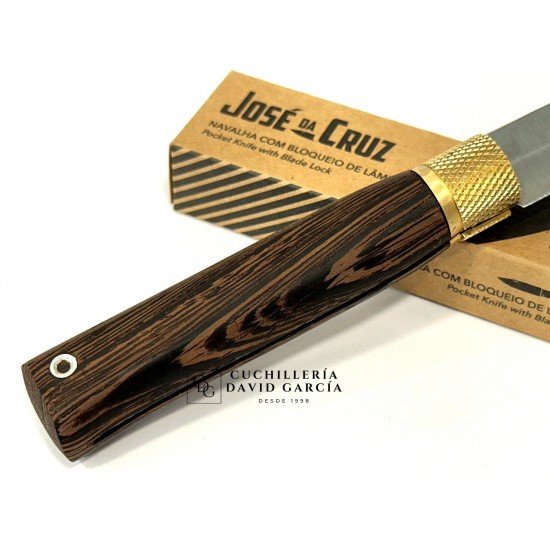 José da Cruz Merendeira Madera Wengue Bloqueo Acero Carbono 8,5cm José da Cruz Merendeira Madera Wengue Bloqueo Acero Carbono 8,5cm