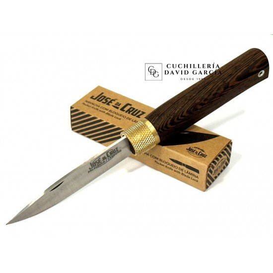José da Cruz Merendeira Madera Wengue Bloqueo Acero Carbono 8,5cm José da Cruz Merendeira Madera Wengue Bloqueo Acero Carbono 8,5cm