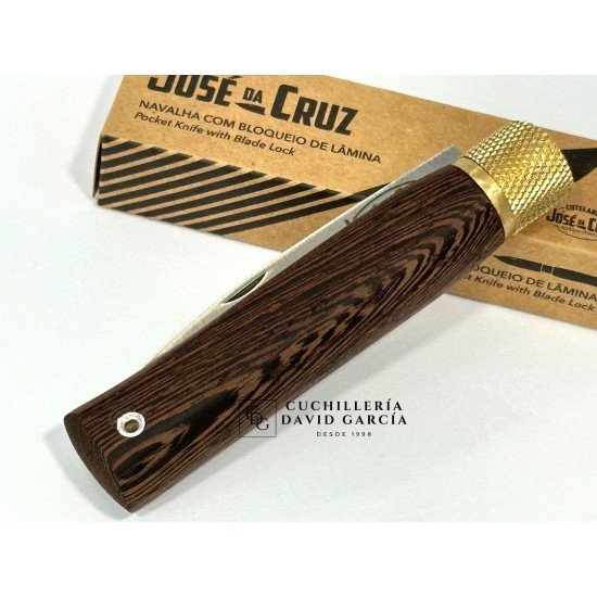 José da Cruz Merendeira Madera Wengue Bloqueo Acero Carbono 8,5cm José da Cruz Merendeira Madera Wengue Bloqueo Acero Carbono 8,5cm