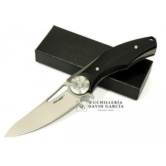 Iakue Delta Dark G10 negro Acero D2 11081 Iakue Delta Dark G10 negro Acero D2 11081