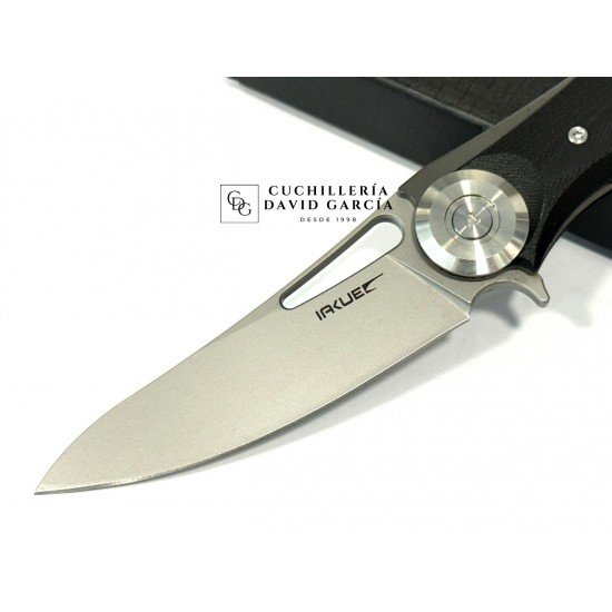 Iakue Delta Dark G10 negro Acero D2 11081 Iakue Delta Dark G10 negro Acero D2 11081